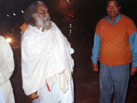 Sri Nritya Gopal das Ram Janm Bhumi Nyas Ayodhya with the convener