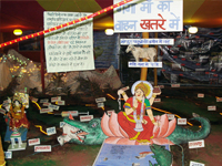 Model presented exploitation of the Ganga