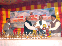 Prof. R. H. Singh received 'Ganga Seva Samman'