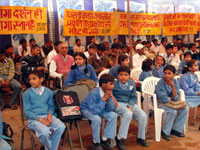 Ganga Exhibition - involvement of student in effort to keep Ganga clean