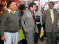 Ganga Exhibition  - Prof. Bakshi VC UPRTOU & Prof. B. D. Tripathi visited the exhibition
