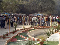 Side view of Ganga Exhibition